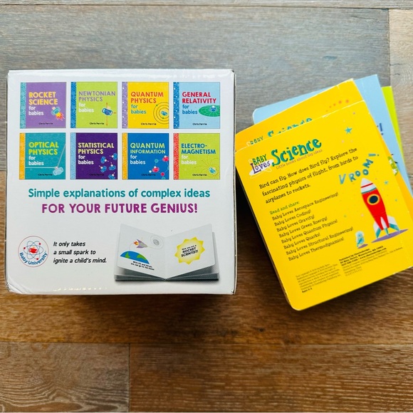 Science Library for Babies, Lot of 12 books for toddler Baby Loves Board Book - Picture 15 of 16